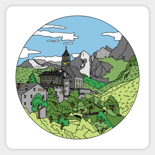 Landscapes 101 (Style:1) Sticker